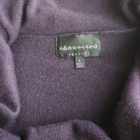 KNITTED SWEATER DRESS BY CONNECTED APPAREL - Picture 4 of 7